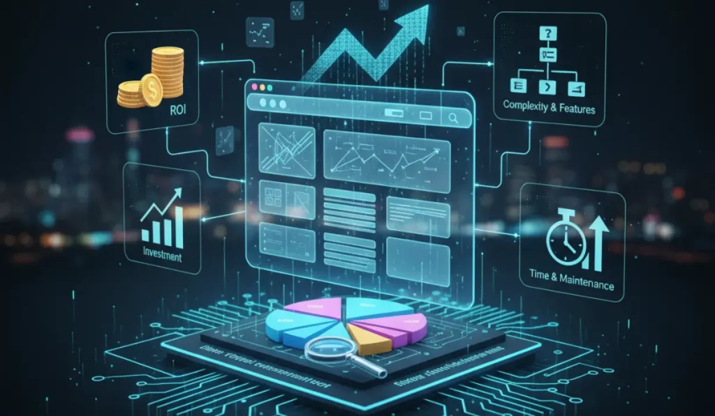 cost of web development