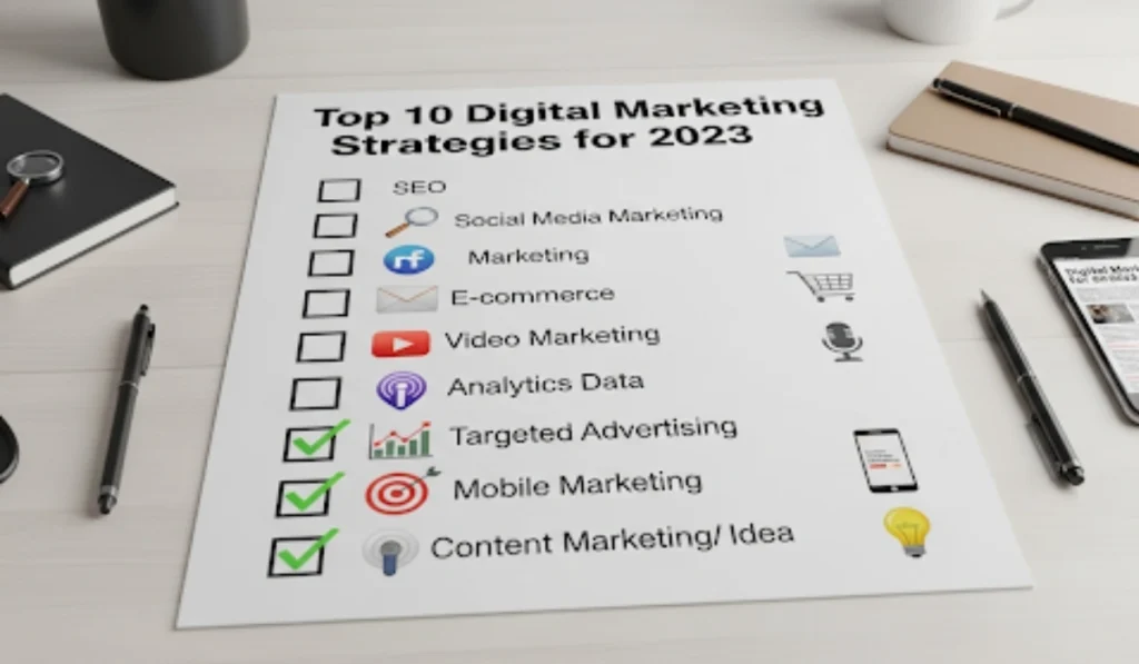 Top 10 Digital Marketing Strategies for 2023