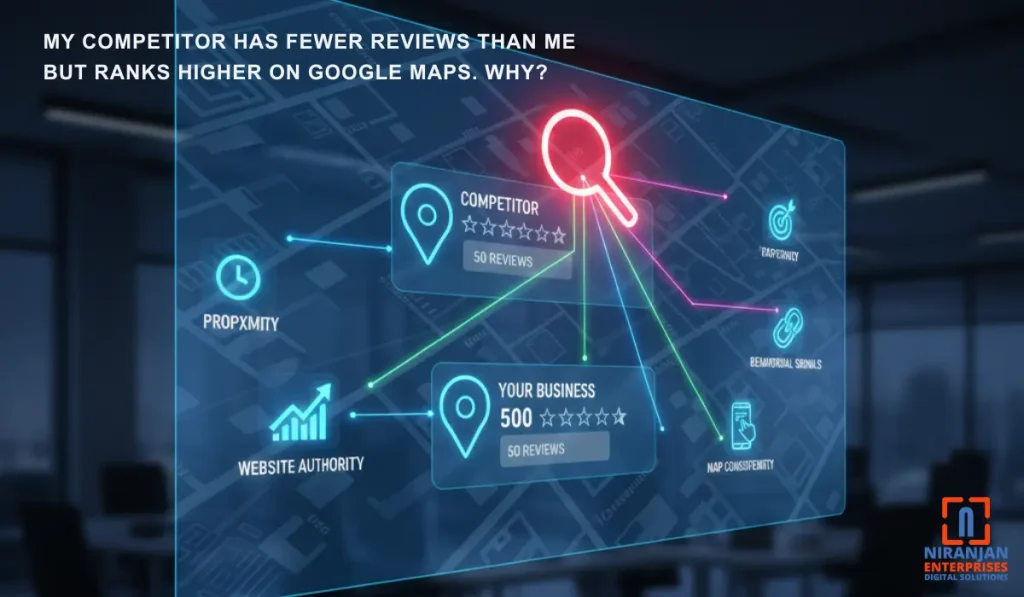 ranks higher on Google Maps