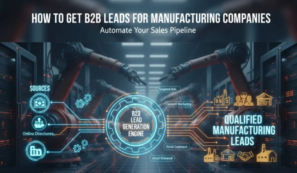 B2B Leads for Manufacturing Companies