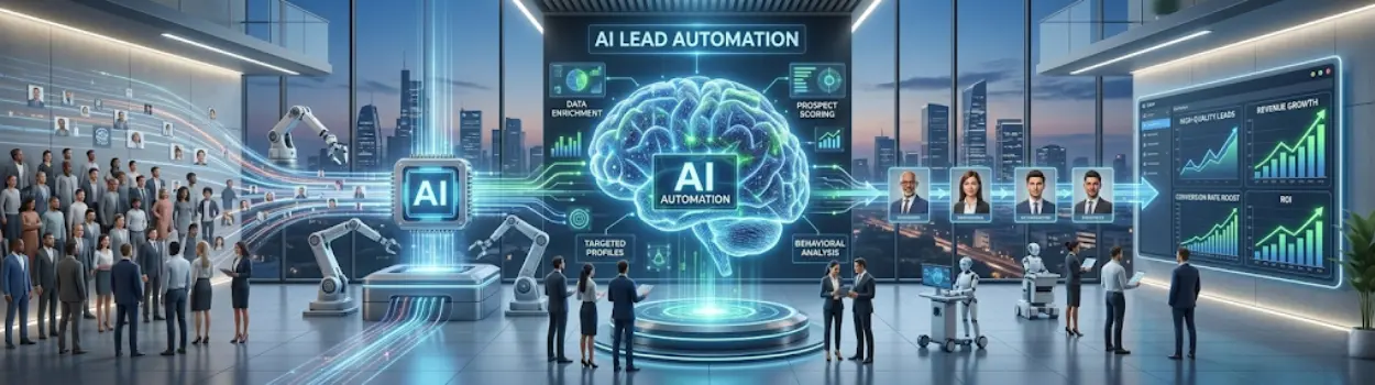 AI automation for B2B lead generation
