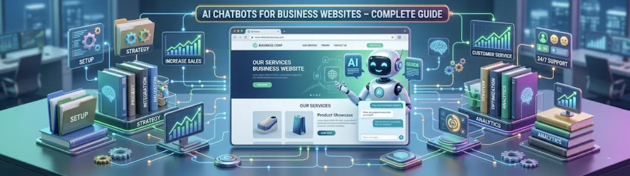 AI chatbot for business website