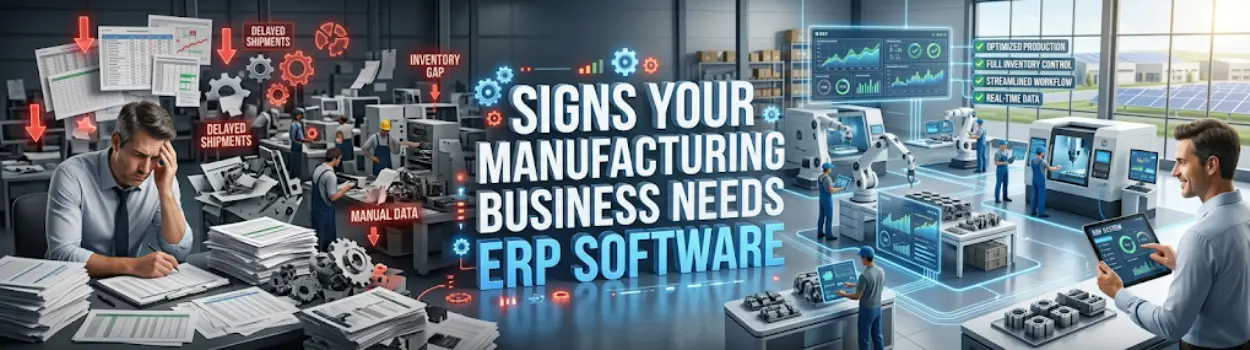 ERP software for manufacturing companies
