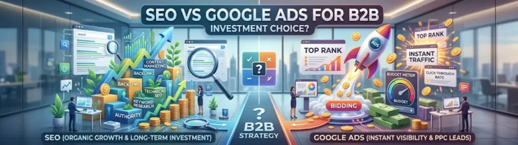 SEO vs Google Ads for B2B
