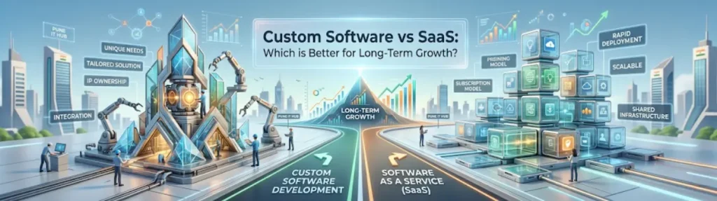 custom software vs SaaS