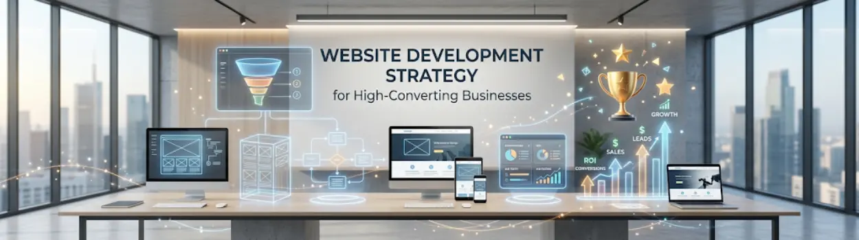 high converting website development