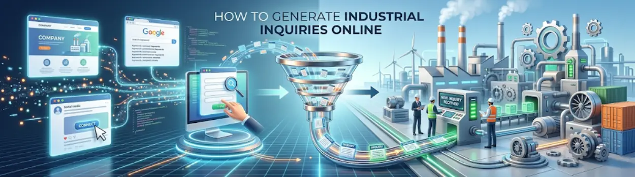 how to generate industrial inquiries online