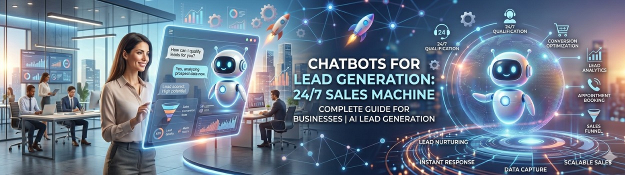 chatbots for lead generation converting website visitors into customers automatically