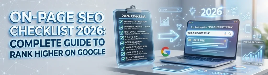 On-Page SEO Checklist 2026