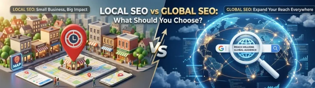 Local SEO vs Global SEO
