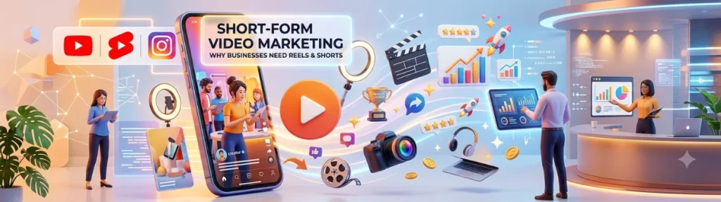 Short-Form Video Marketing: Why Businesses Need Reels and Shorts