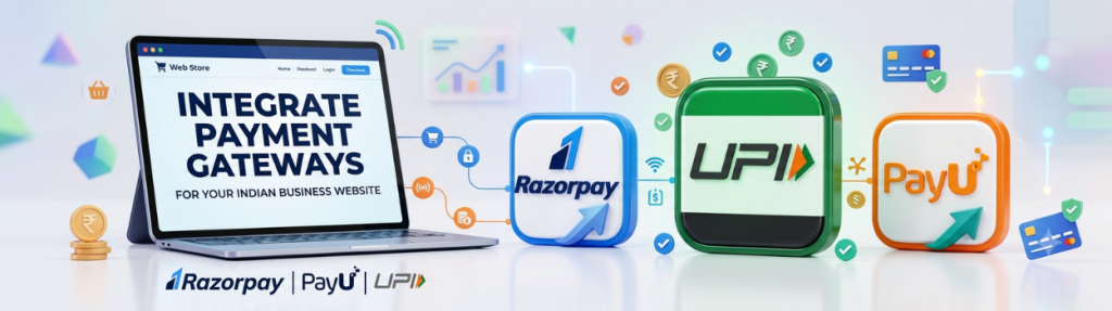 Integrate Razorpay PayU and UPI