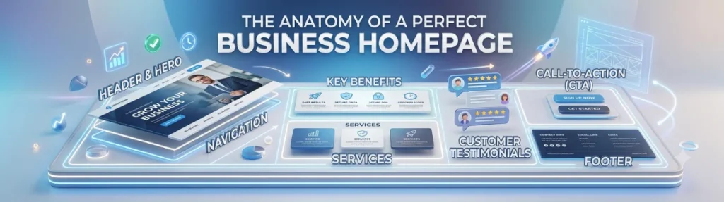Perfect Business Homepage Design