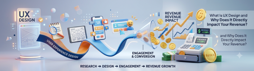 what is UX design impact on business revenue