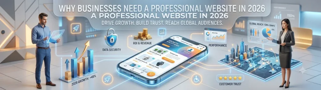 Why Businesses Need a Professional Website in 2026